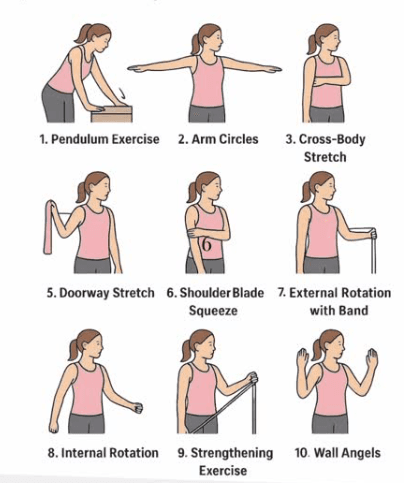 Frozen Shoulder (Adhesive Capsulitis) illustration 1
